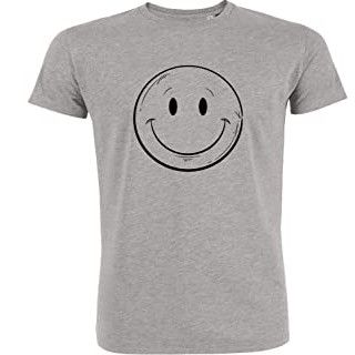 camiseta con acid jazz sostenible de manga corta para hombre